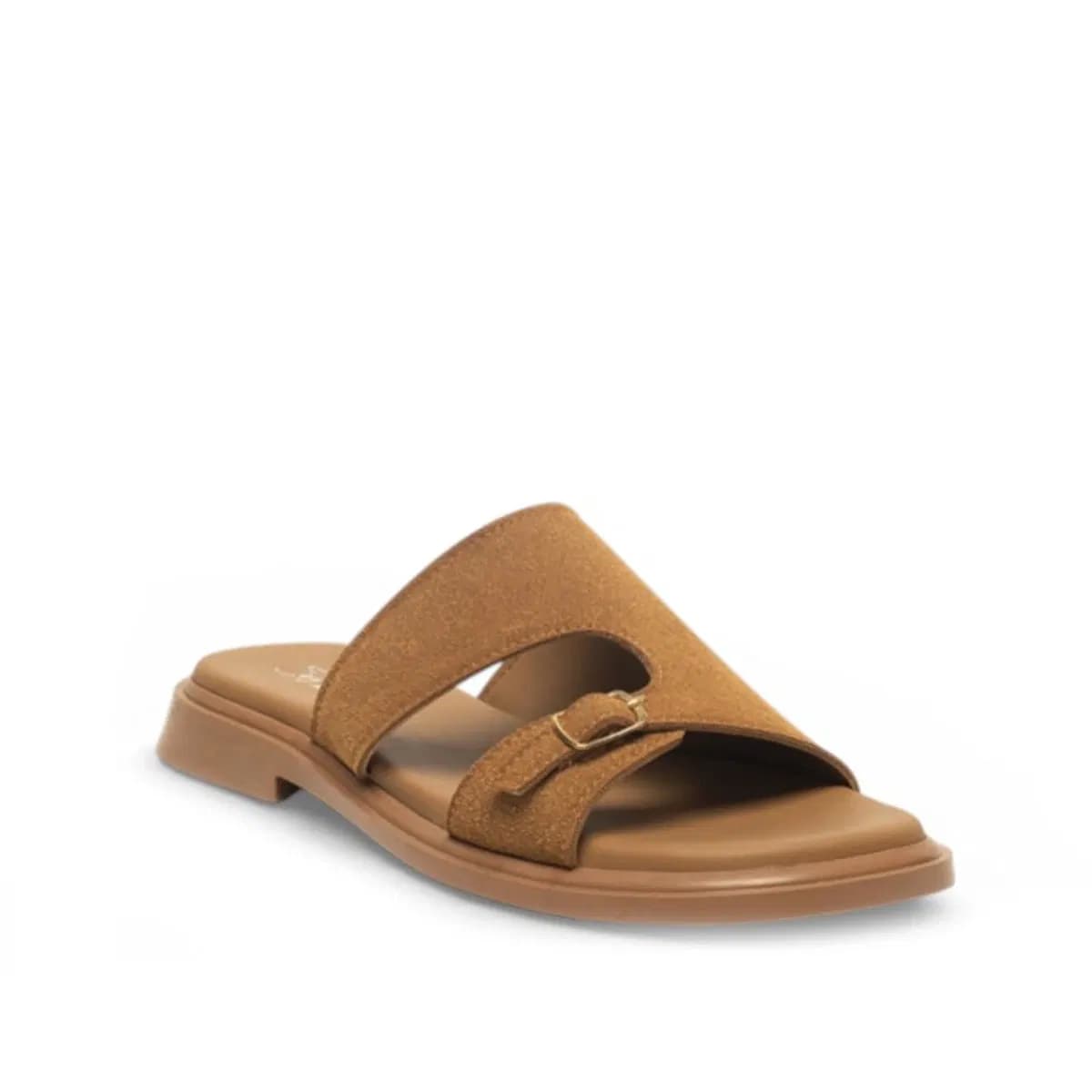 taba süet terlik - Renk: Kahverengi - Fotoğraf 2 / 3