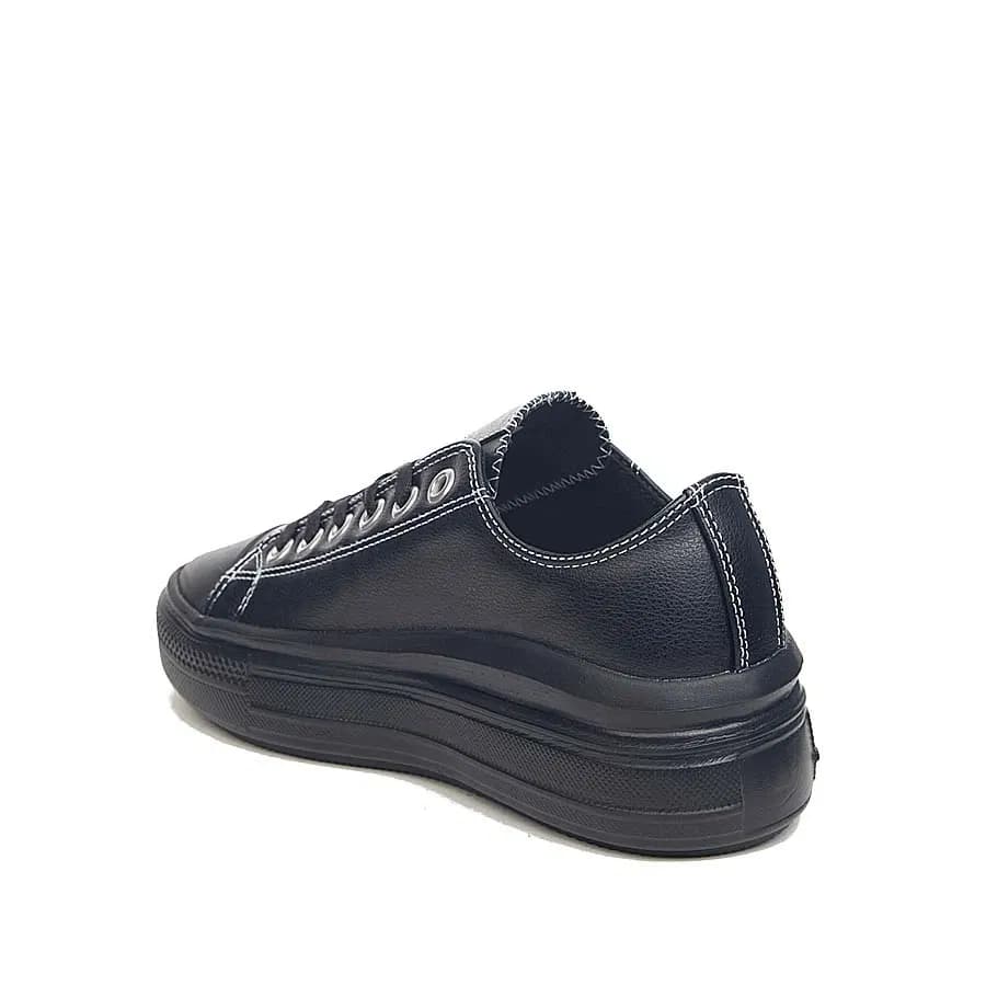 siyah convers spor ayakkabı - Renk: Siyah - Fotoğraf 3 / 3