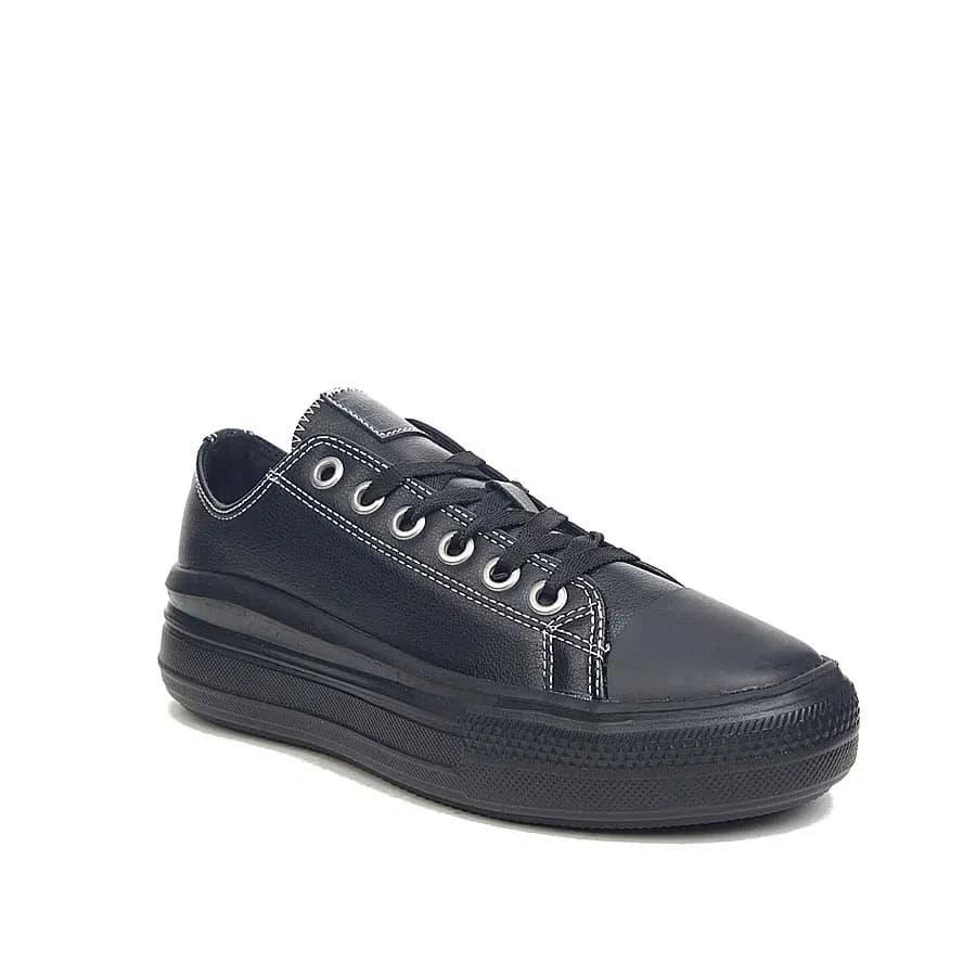 siyah convers spor ayakkabı - Renk: Siyah - Fotoğraf 2 / 3