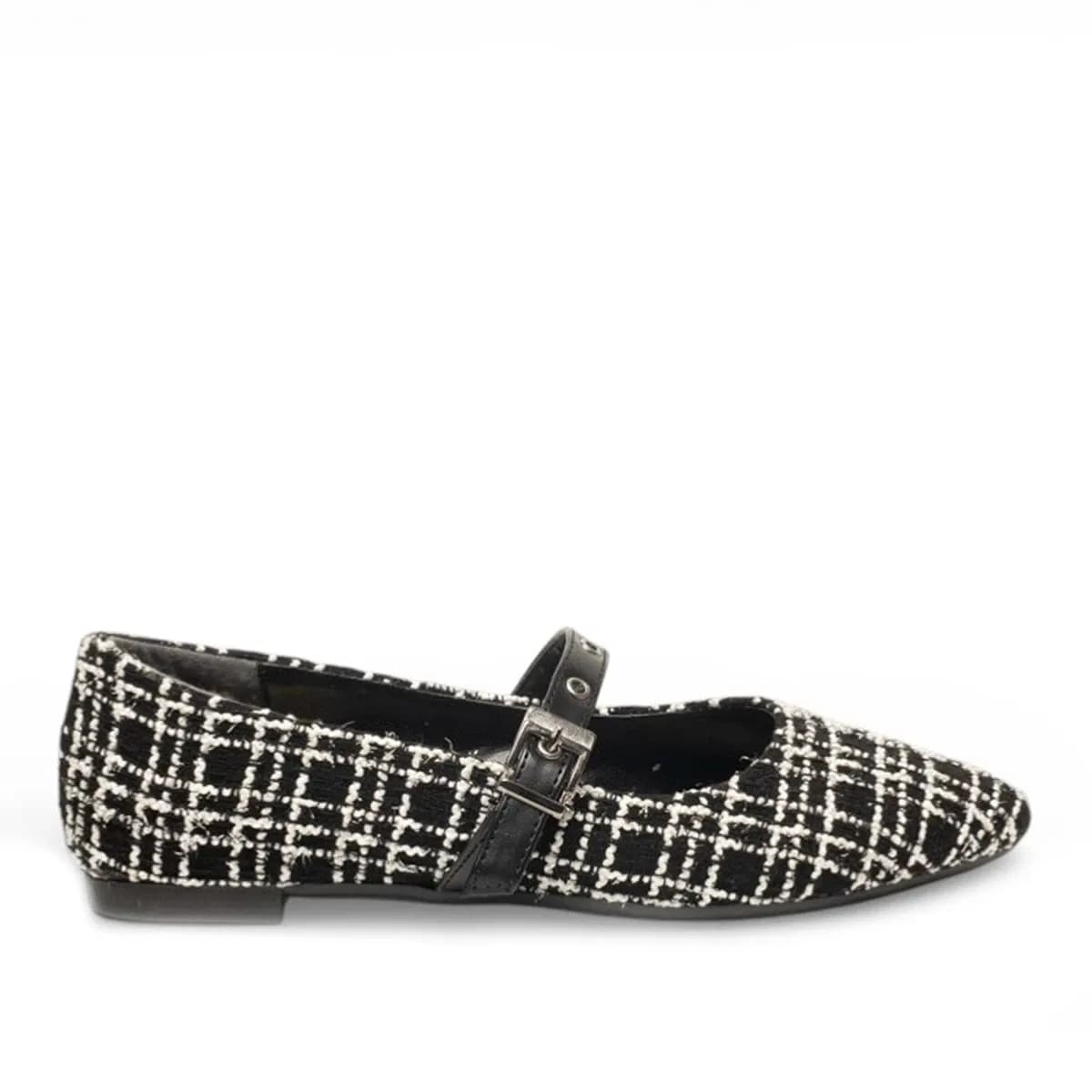 siyah beyaz babet - Renk: Siyah - Image 1 of 3